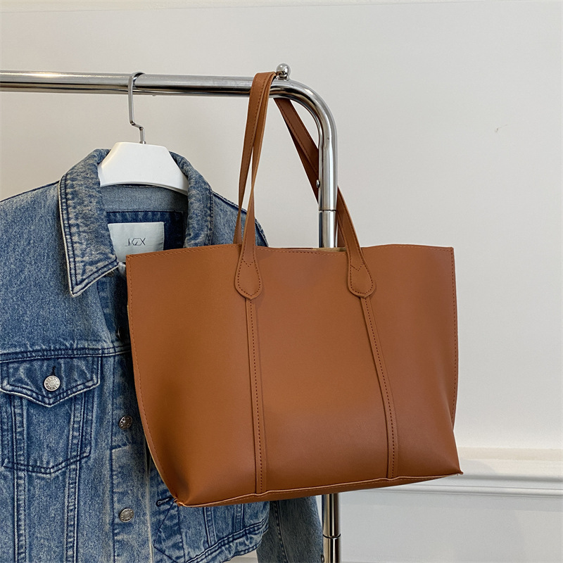 Women'S Work Bags Tote - Classic Large Capacity Leather Women Tote