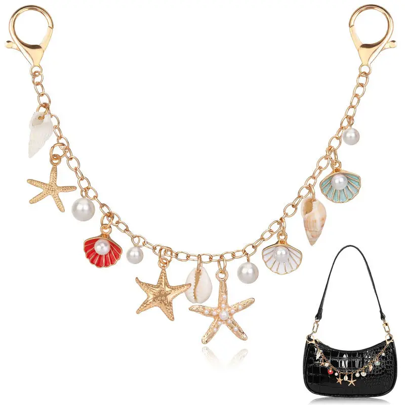 Women Bags Golden - Bag Charms for Handbags Golden Keychain