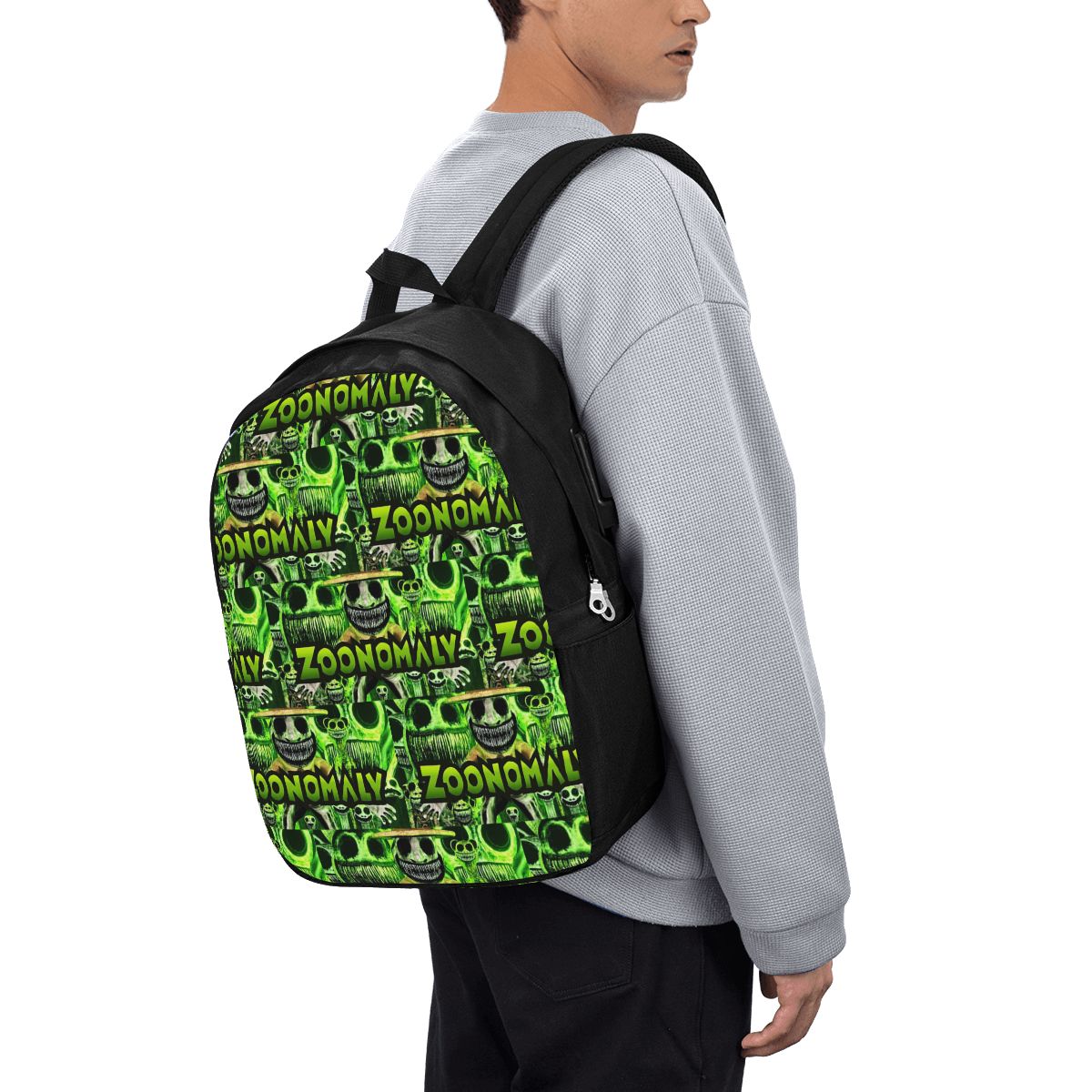 Women Bags College - Zoonomaly Cartoon Steam Game Backpack Travel