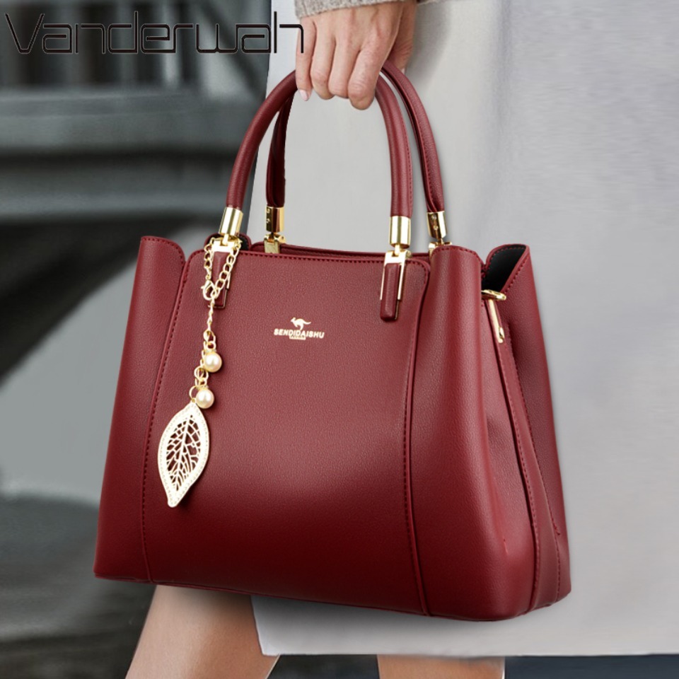 Doctor Bag Leather - Luxury Designer Women's 3 Layer Tote