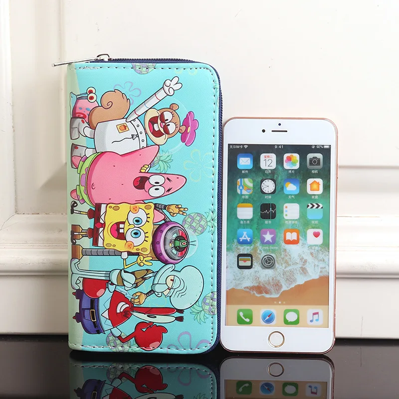 Women Bags With Wallet - New SpongeBob SquarePants Long Wallet for