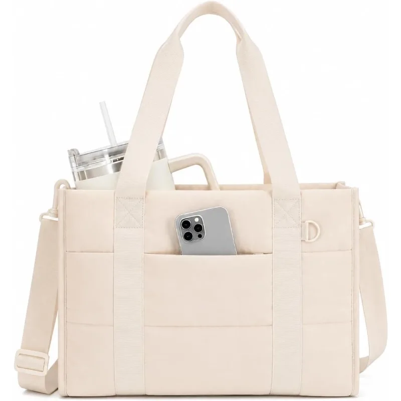 Women'S Work Bags Tote - Tote Bag for Women, Lightweight Puffy