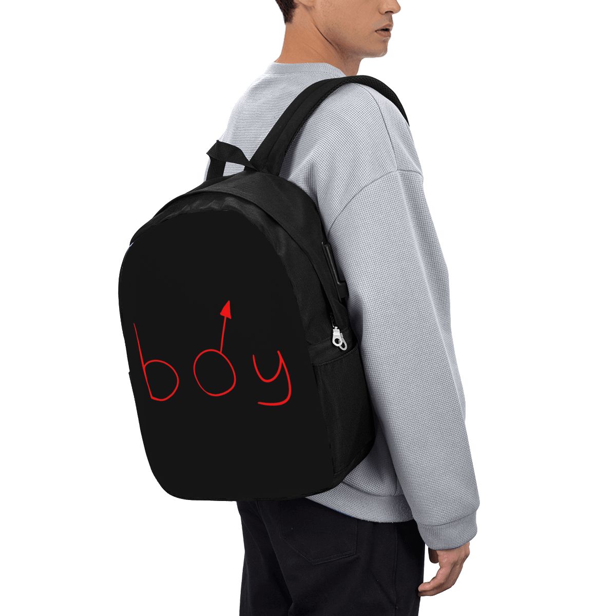 Women Bags College - Boymoder Hat And Shirt Backpack Travel