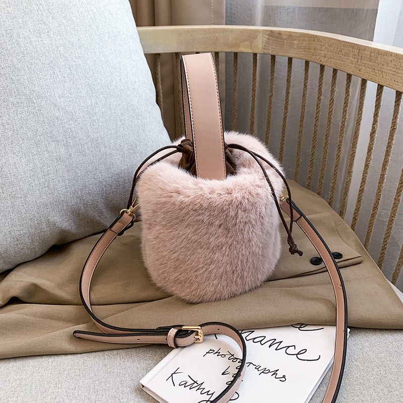 Faux Fur Bags Women Bucket Plu - Women Bags Max 评论和价格