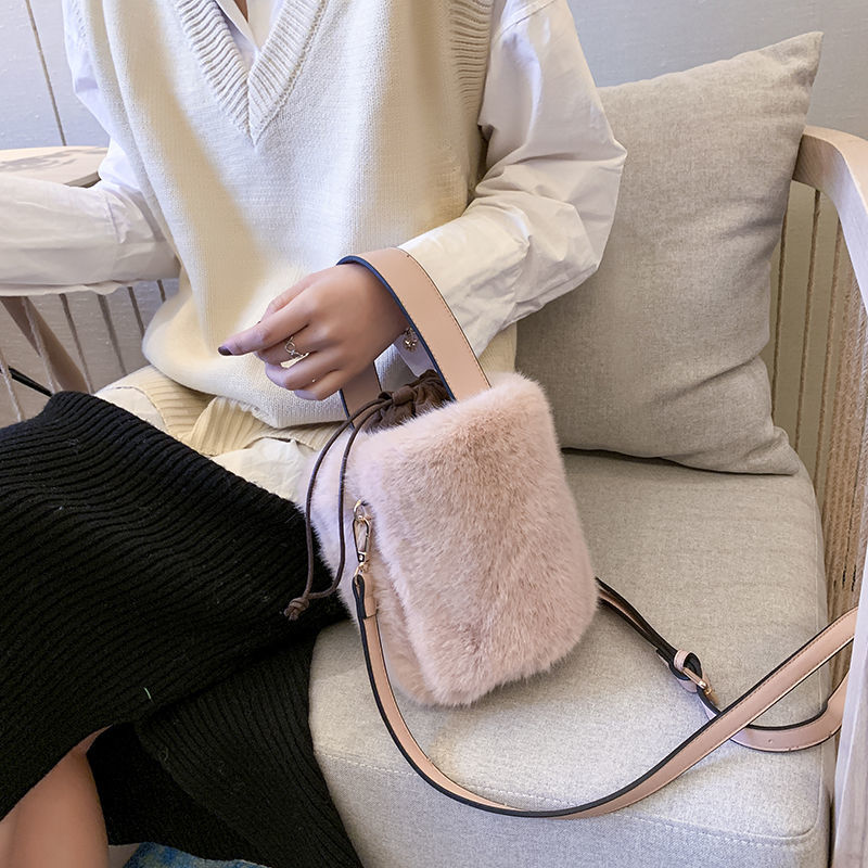 Faux Fur Bags Women Bucket Plu - Women Bags Max 评论和价格