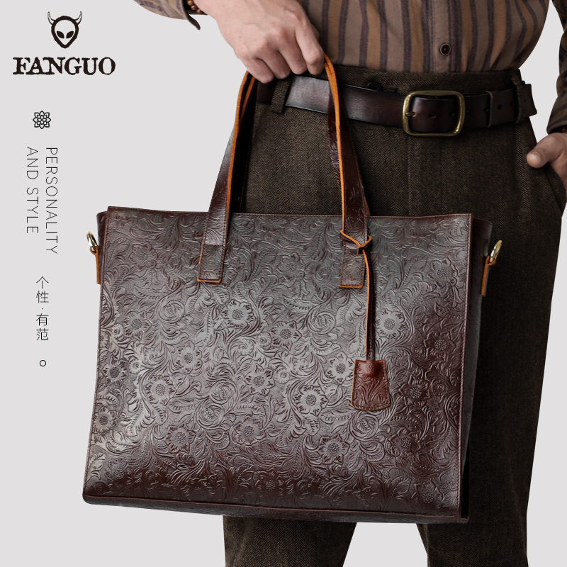 Luxury Soft Cowhide Handbag Br - Doctor Bag Leather 评论和价格