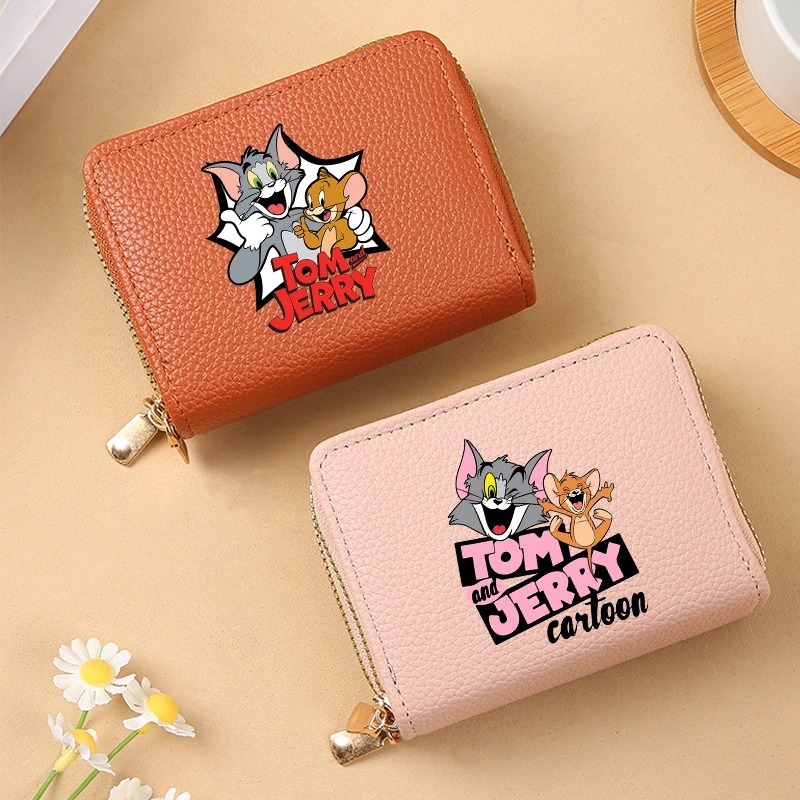 Tom and Jerry Cute Card Holder - Women Bags With Wallet 评论和价格