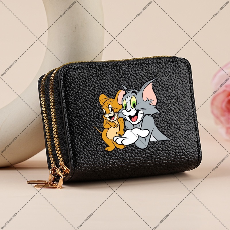Tom and Jerry Cute Card Holder - Women Bags With Wallet 评论和价格