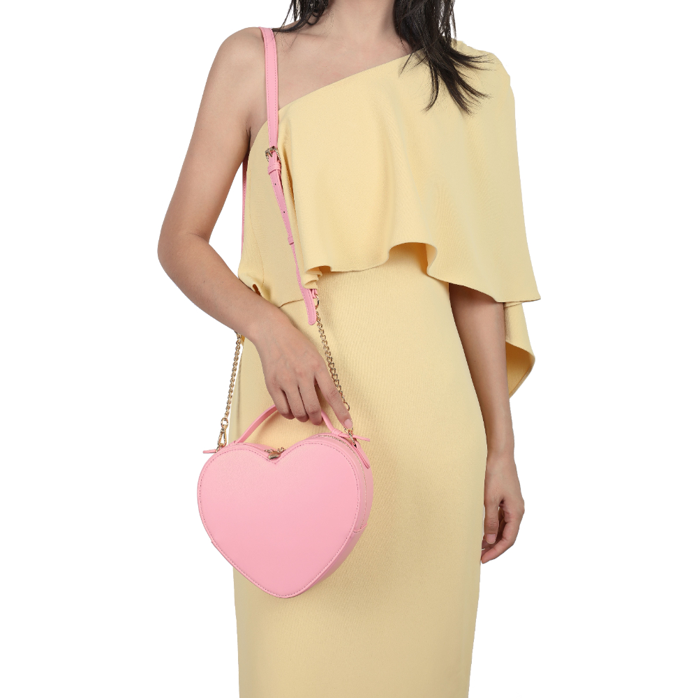 Heart Shape Bag Crossbody Purs - Women Bags Zip 评论和价格