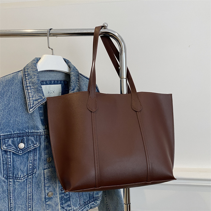 Classic Large Capacity Leather - Women'S Work Bags Tote 评论和价格