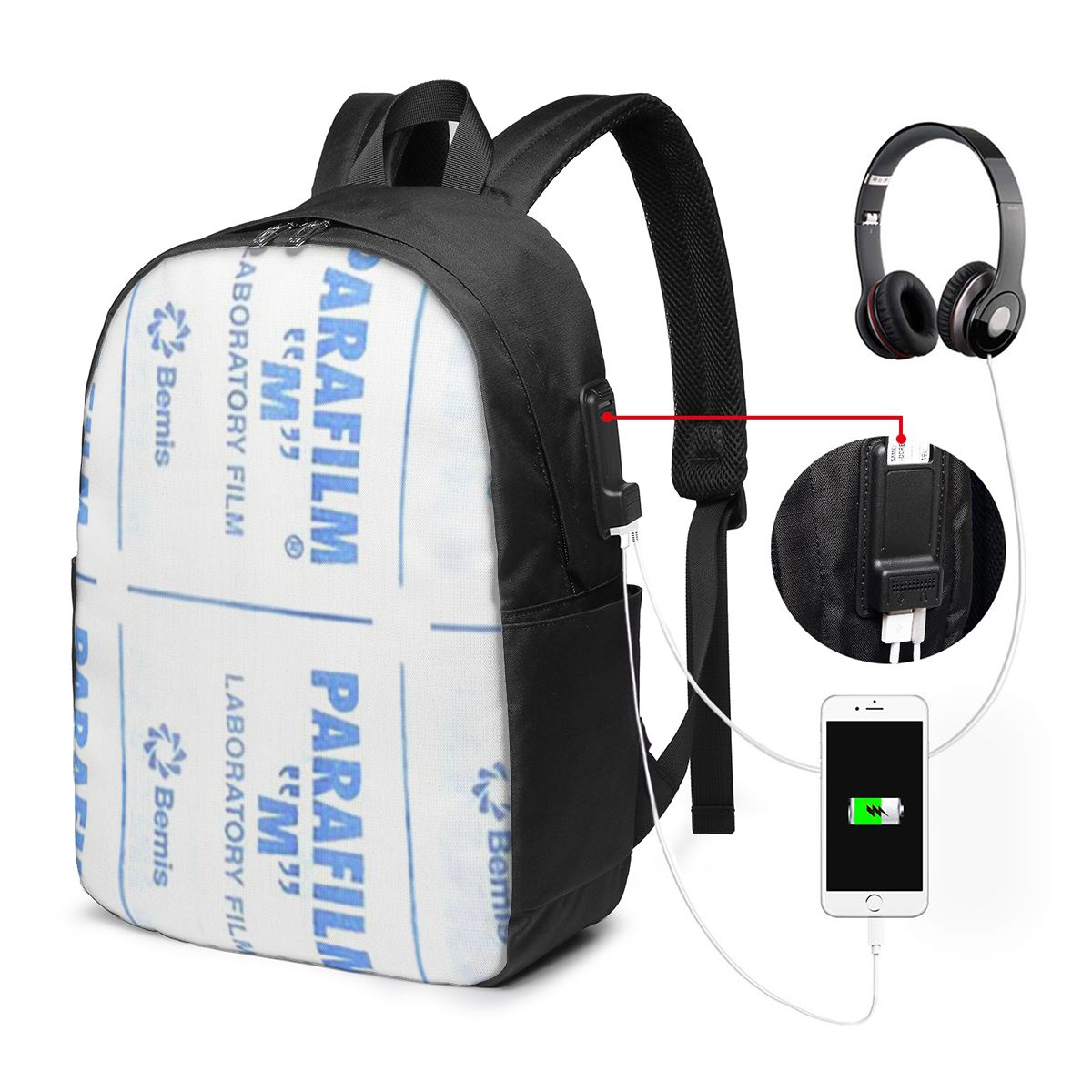 Parafilm Is A Lifesaver Backpa - Women Bags College 评论和价格