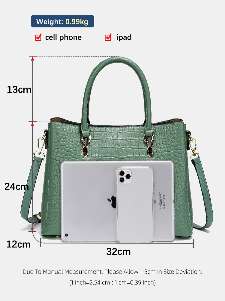 Zency Women's Genuine Leather  - Women'S Work Bags Tote 评论和价格