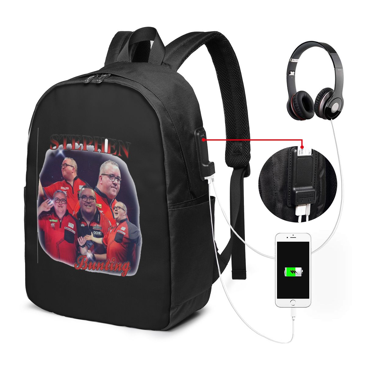 Stephen Bunting Bootleg Backpa - Women Bags College 评论和价格