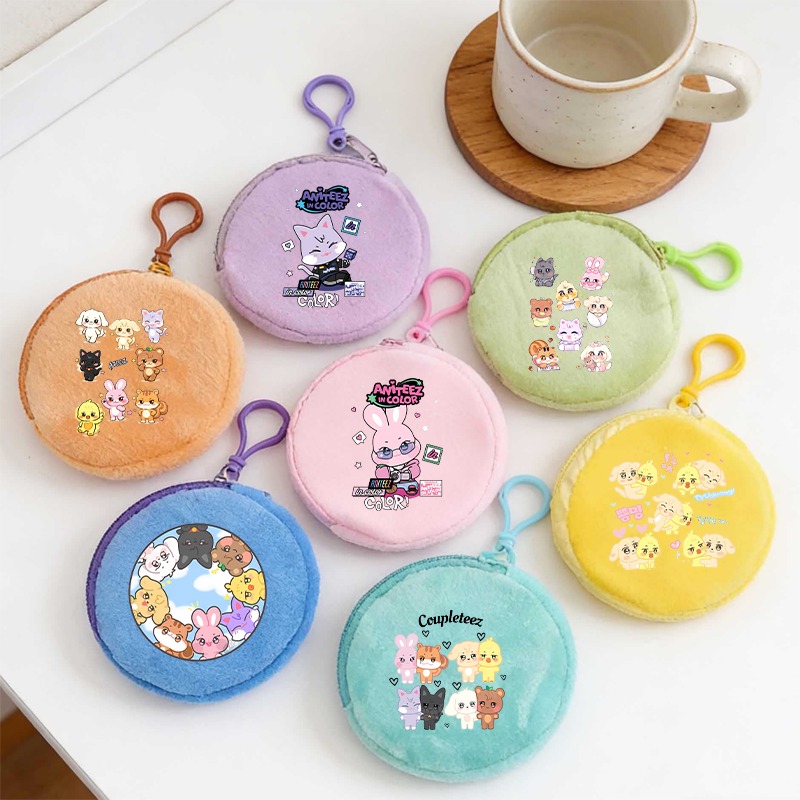 Kpop ATEEZ Idol Coin Purses Ke - Women Bags With Wallet 评论和价格