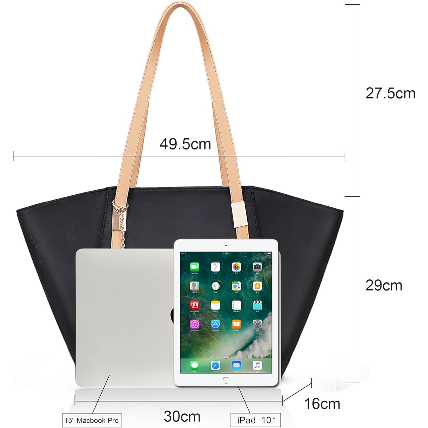 Women Large Capacity Tote Bag  - Women'S Best Bags For Work 评论和价格