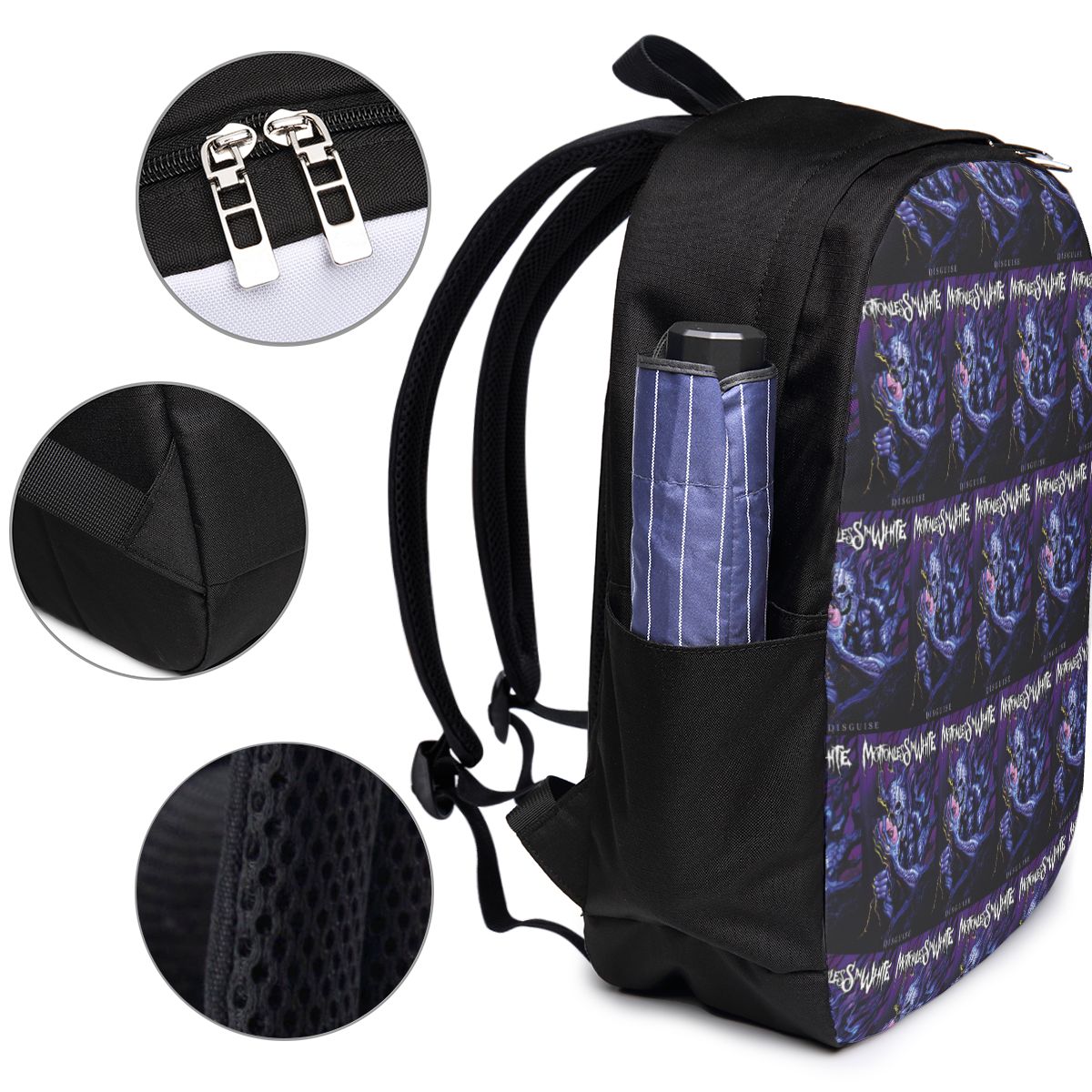 Motionless In White Backpack T - Women Bags College 评论和价格