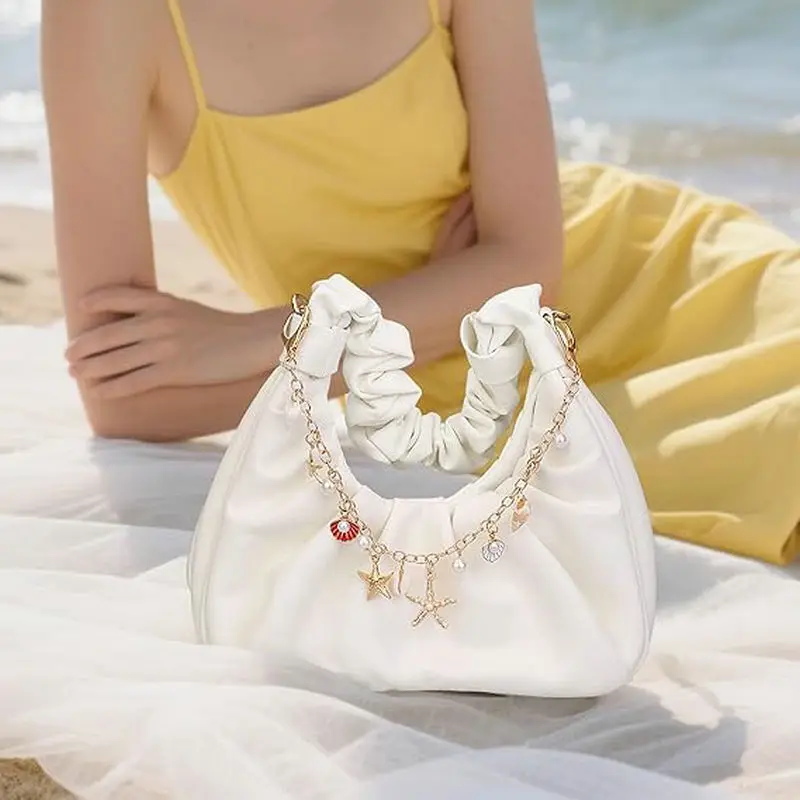 Bag Charms for Handbags Golden - Women Bags Golden 评论和价格