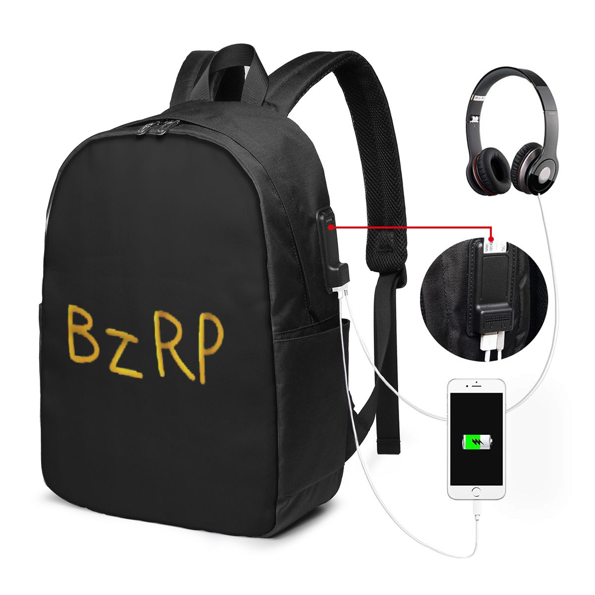 Bizarrap Cap (BZRP) Backpack T - Women Bags College 评论和价格
