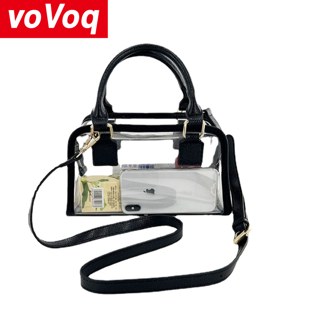 Street Jelly Transparent Bag L - Women Bags Max 评论和价格