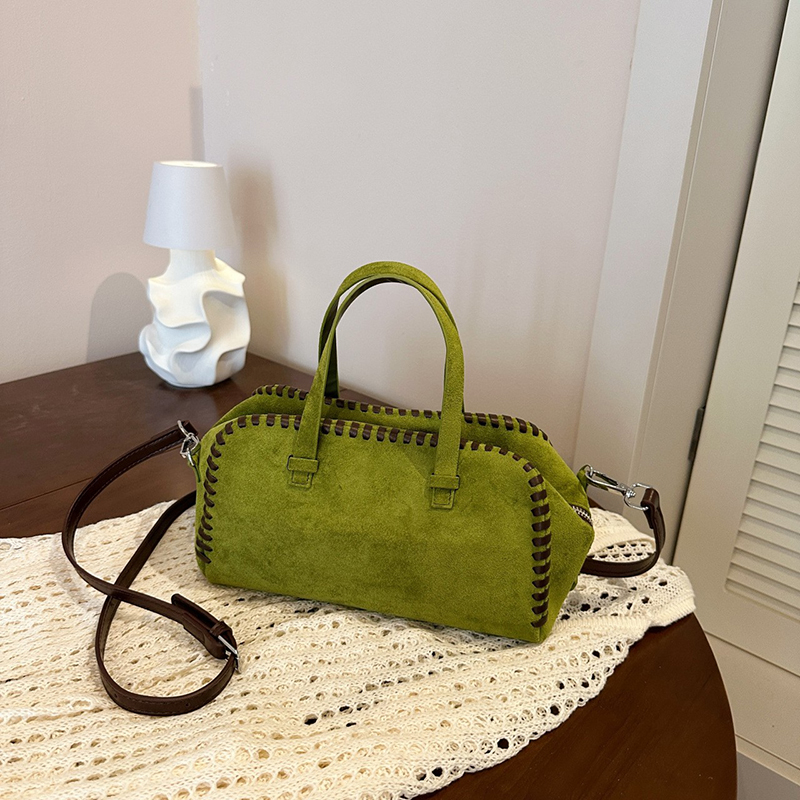 Frosted Faux Suede Boston Bowl - Women'S Work Bags Tote 评论和价格