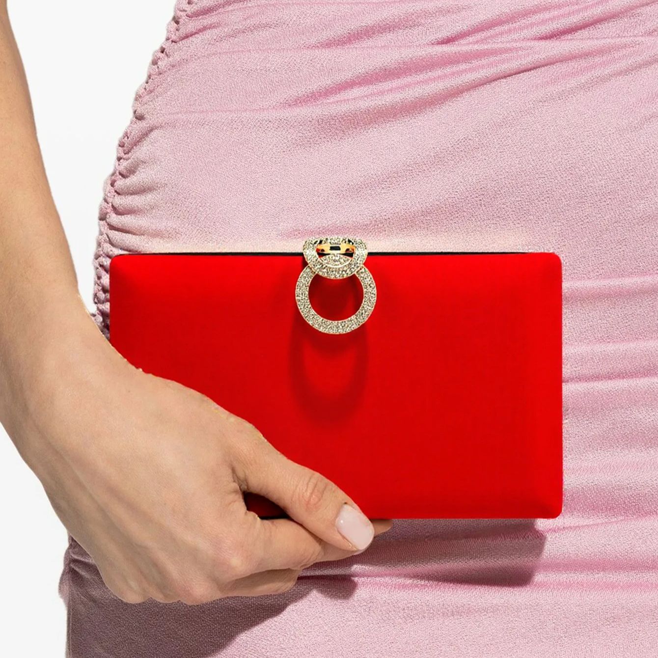 Velvet Women Evening Bags Diam - Women Bags Golden 评论和价格