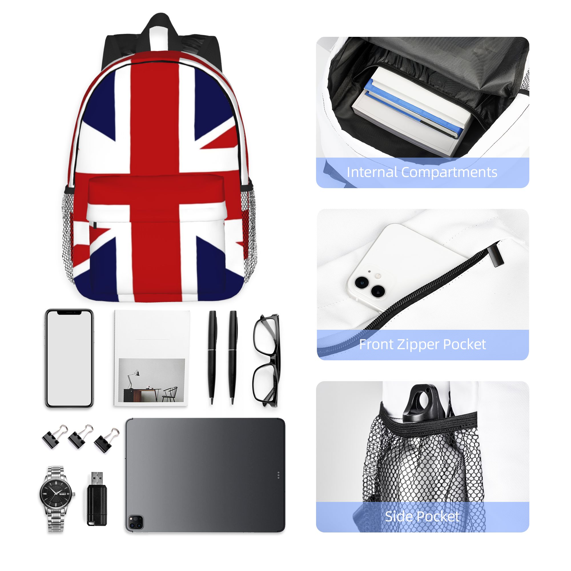Union Jack Flag Of The UK Back - Women Bags Uk Sale 评论和价格