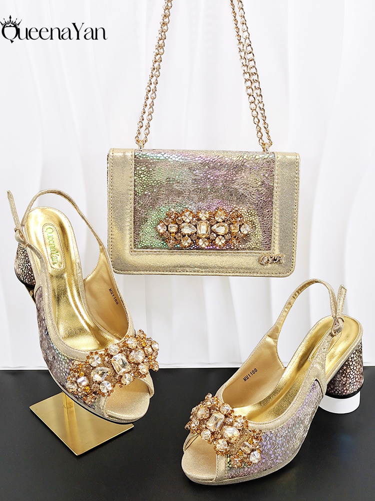 Queean Yan Party Shoes & Bag S - Women Bags For Wedding 评论和价格
