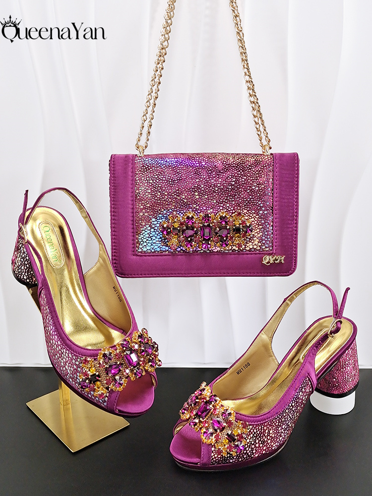 Queean Yan Party Shoes & Bag S - Women Bags For Wedding 评论和价格