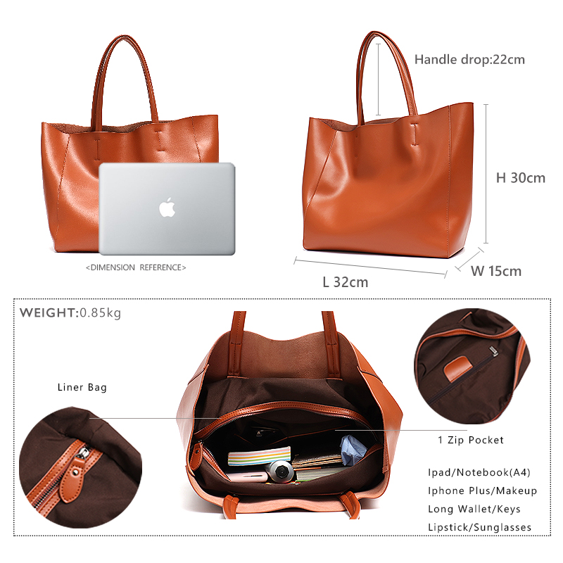 Minimalist Big Tote Bag Women  - Women'S Work Bags Tote 评论和价格