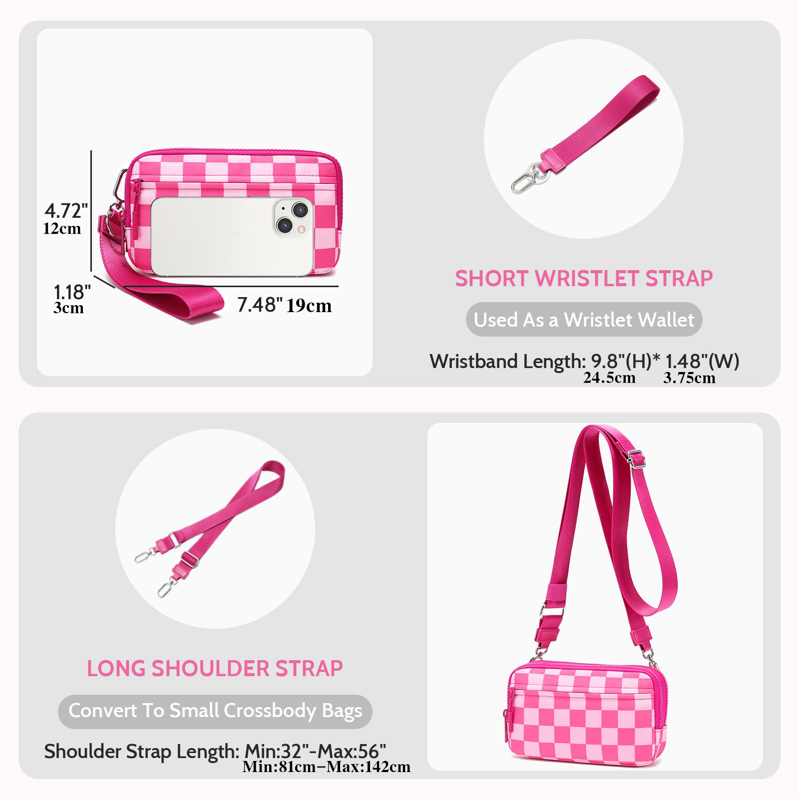 [DOYOGI Wristlet Wallet] DOYOG - Women Bags With Wallet 评论和价格