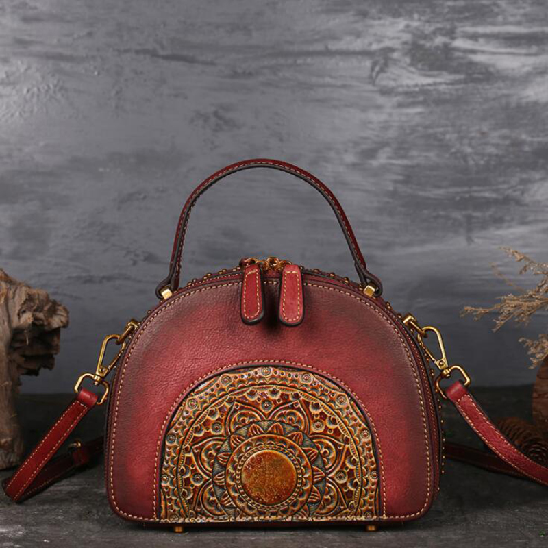 Genuine Leather Messenger Shou - Doctor Bag Leather 评论和价格