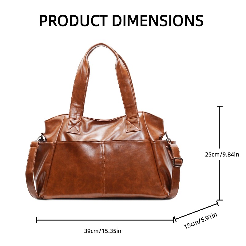 Women Retro Soft Leather Handb - Women'S Work Bags Tote 评论和价格
