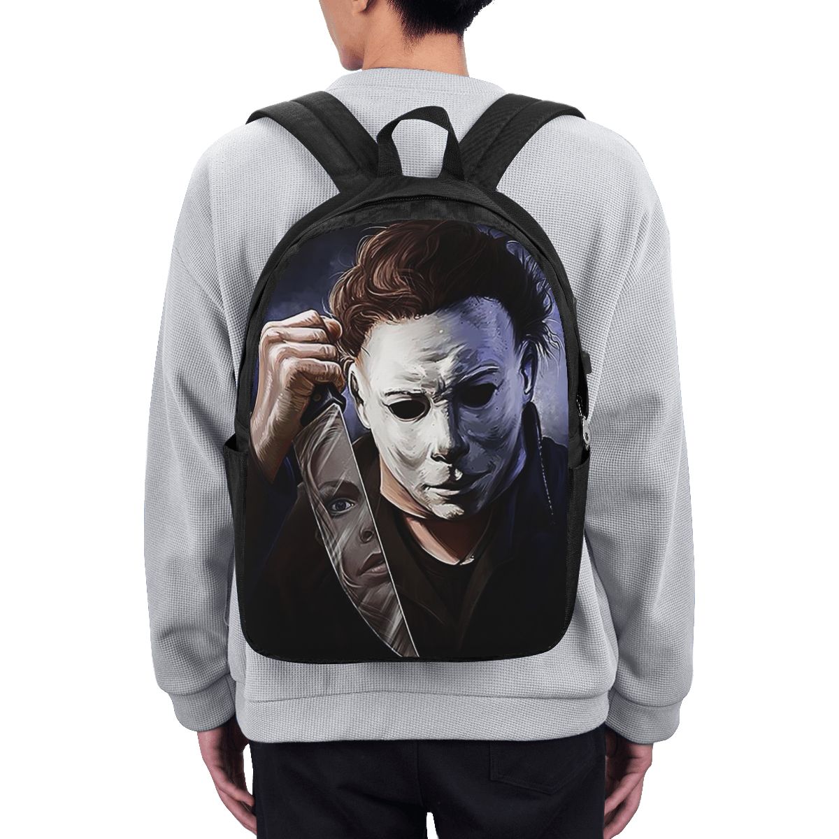 Michael Myers Backpack Travel  - Women Bags College 评论和价格