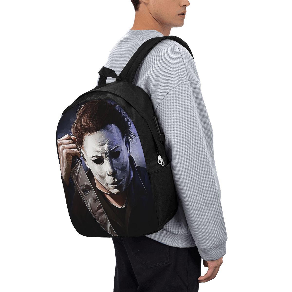 Michael Myers Backpack Travel  - Women Bags College 评论和价格