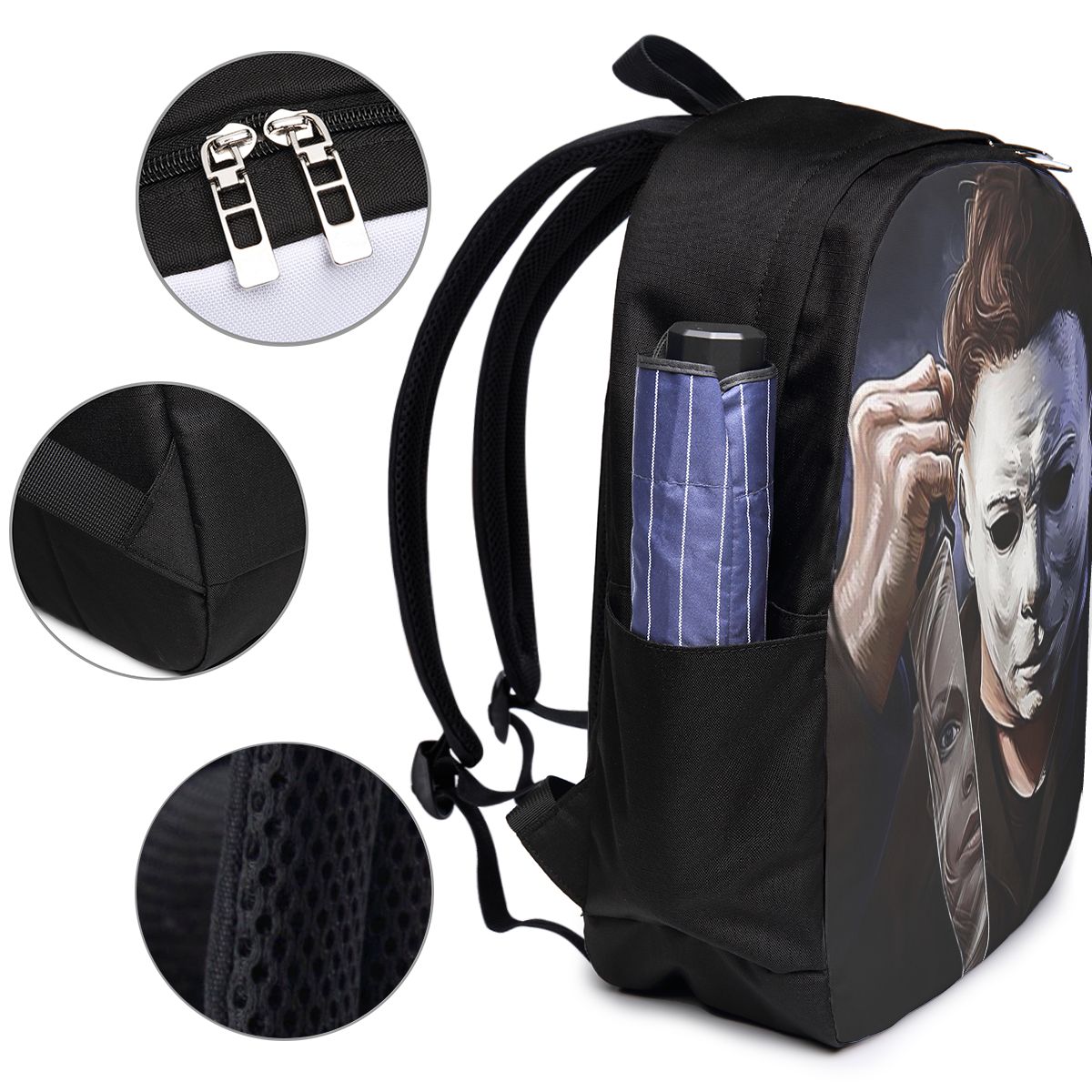 Michael Myers Backpack Travel  - Women Bags College 评论和价格
