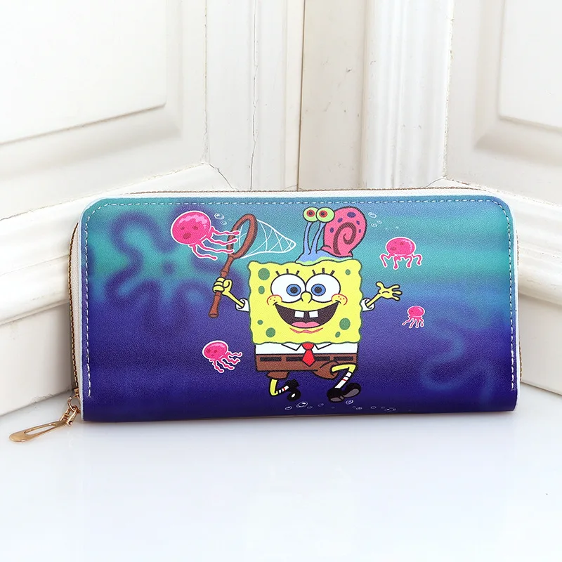 New SpongeBob SquarePants Long - Women Bags With Wallet 评论和价格