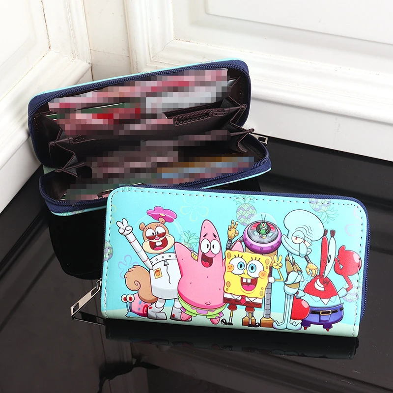New SpongeBob SquarePants Long - Women Bags With Wallet 评论和价格