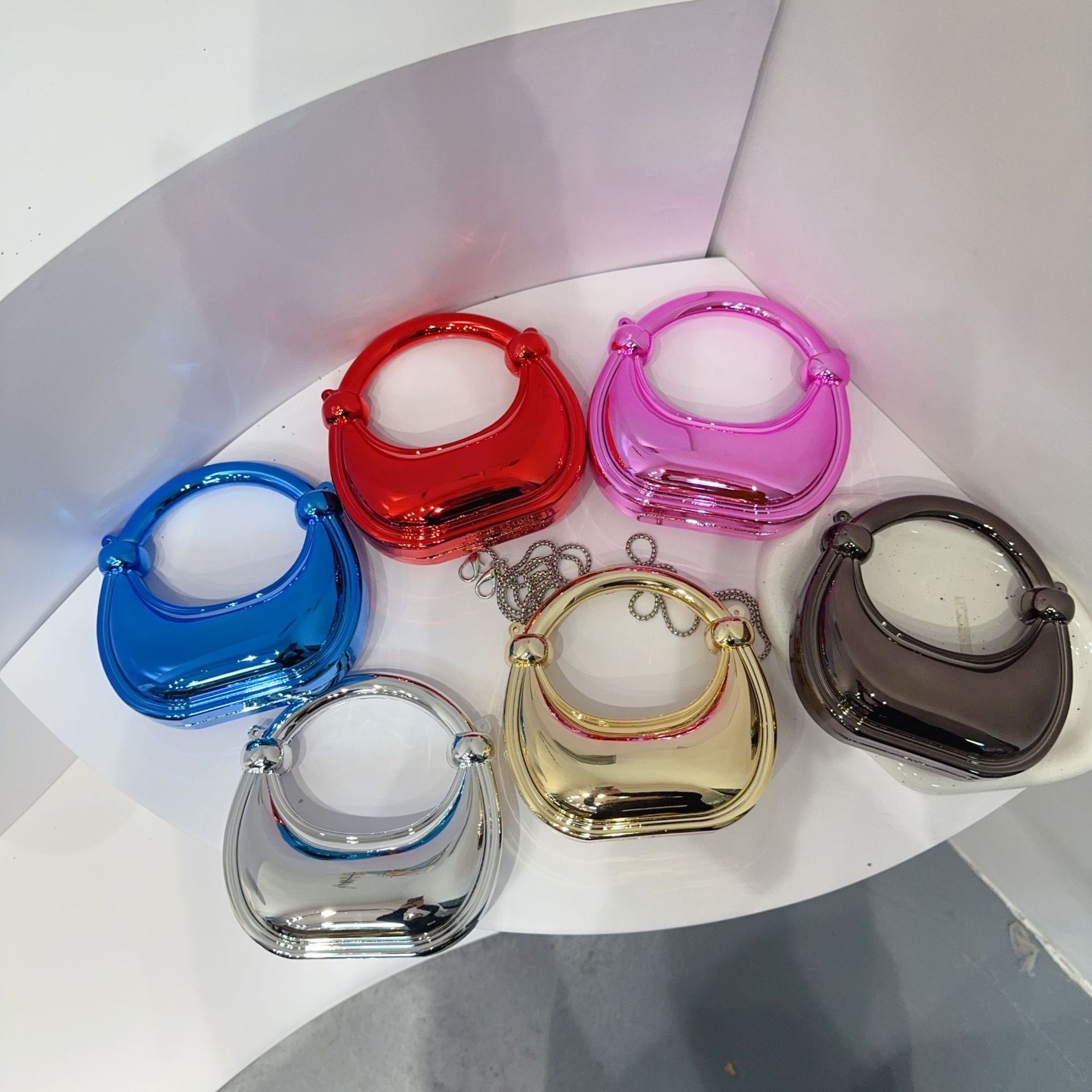 Mini Golden Evening Bag Purses - Women Bags Max 评论和价格