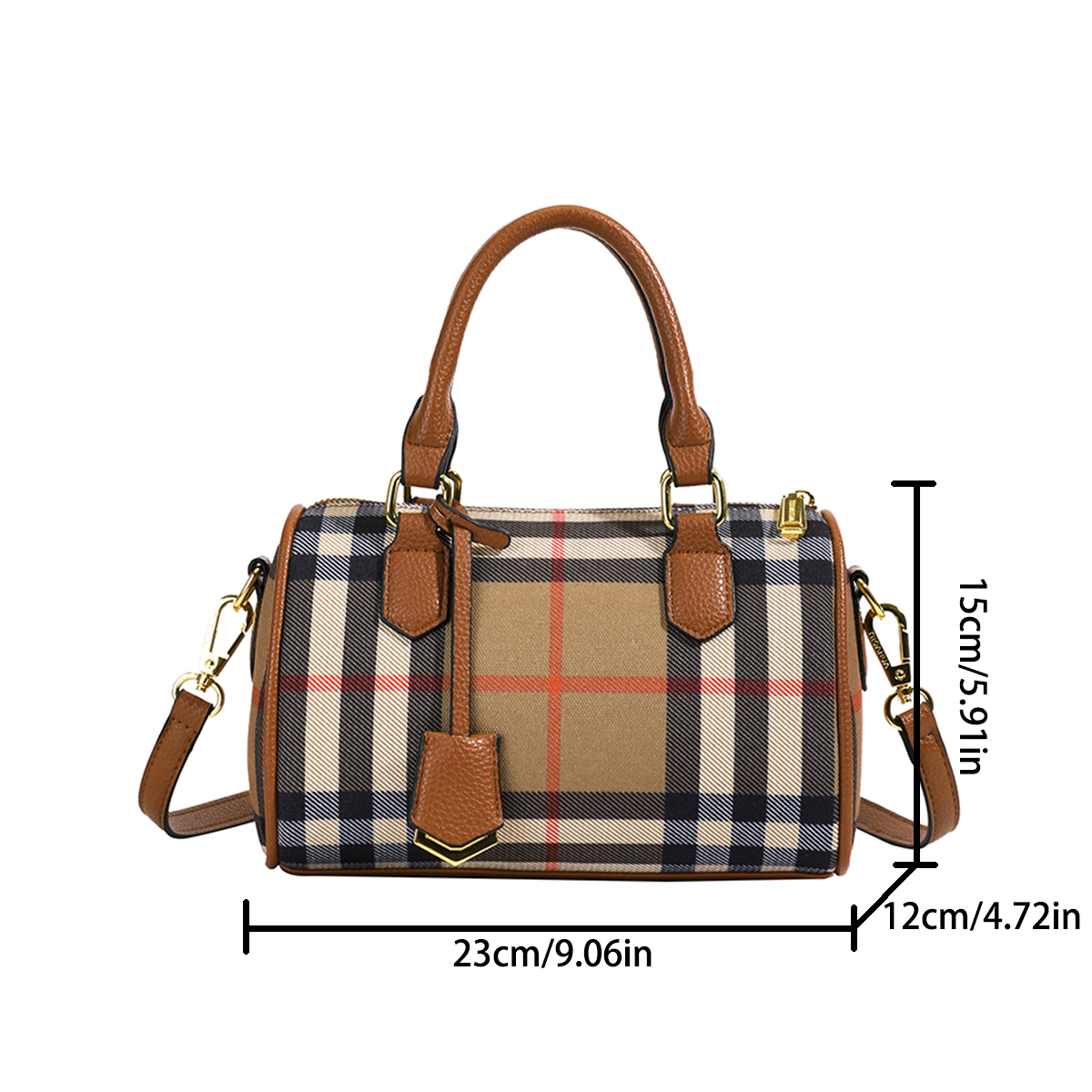 Large Capacity Classic Stripe  - Women Bags Zip 评论和价格
