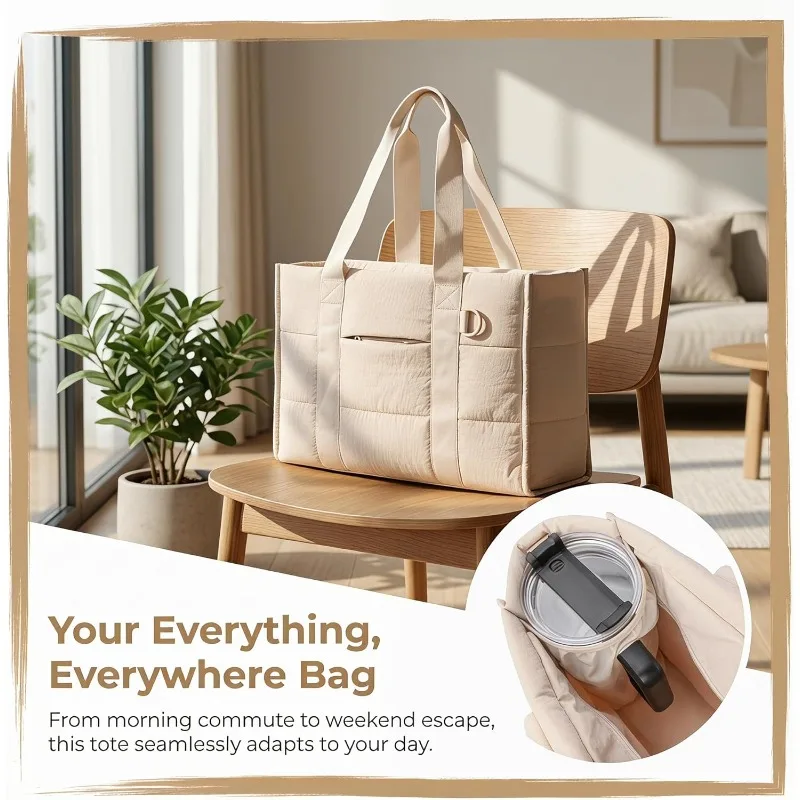 Tote Bag for Women, Lightweigh - Women'S Work Bags Tote 评论和价格