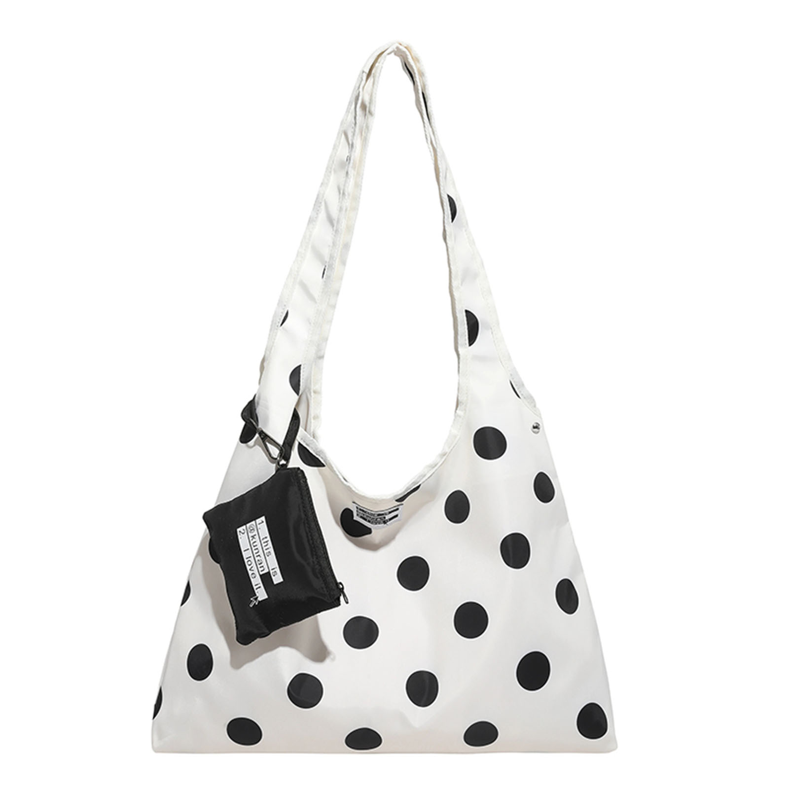 Women Girls Polka Dot Canvas F - Women'S Work Bags Tote 评论和价格