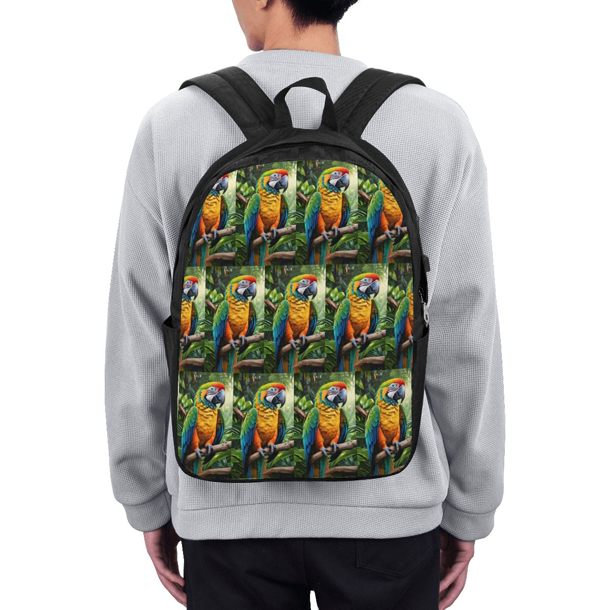 Cute Macaw Parrots Backpack Tr - Women Bags College 评论和价格