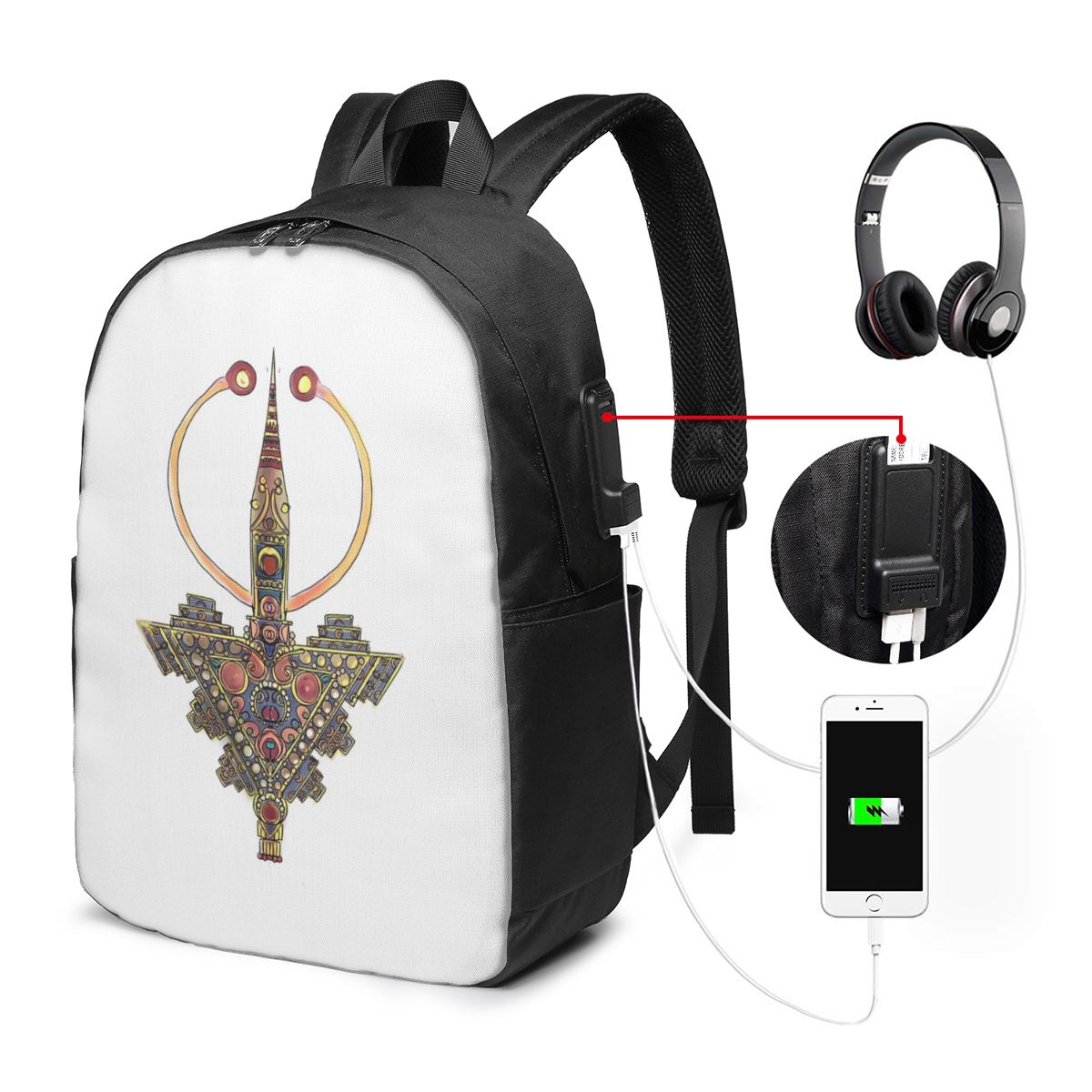 Kabyle Jewelry Amazigh Morocco - Women Bags College 评论和价格