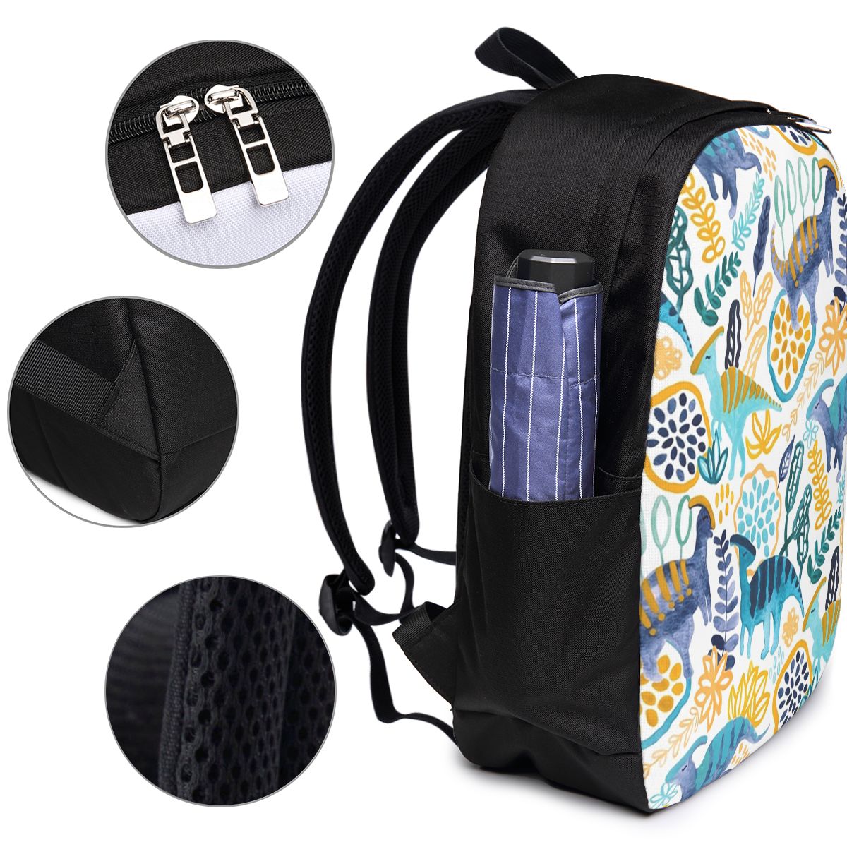 Gouache Parasaurolophuses Back - Women Bags College 评论和价格