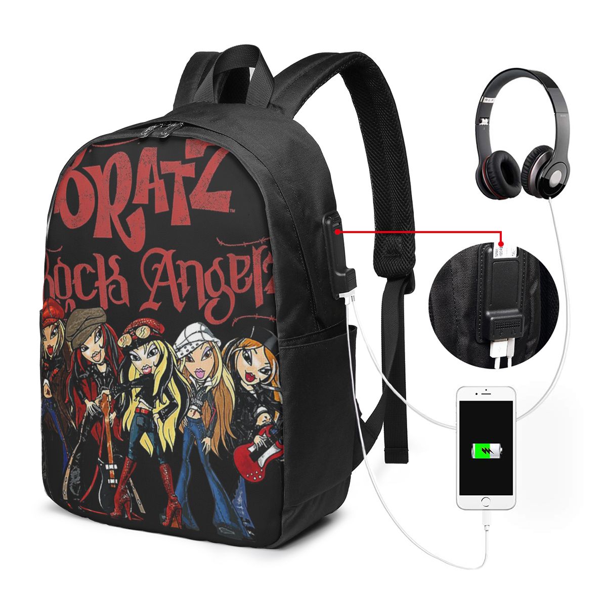 Bratz Rock Angelz Group Shot B - Women Bags College 评论和价格